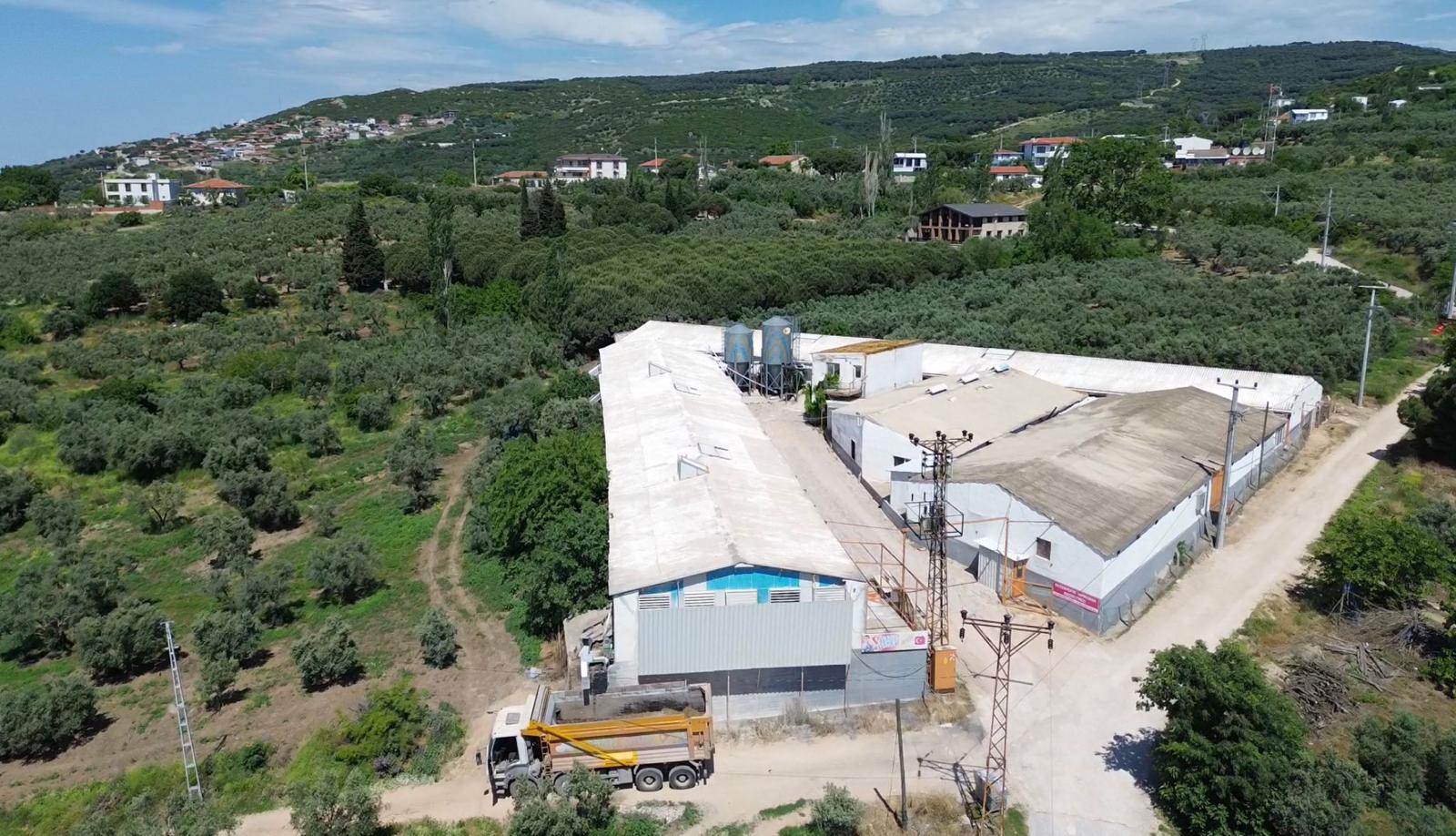 Üretim tesisi ve su deposu